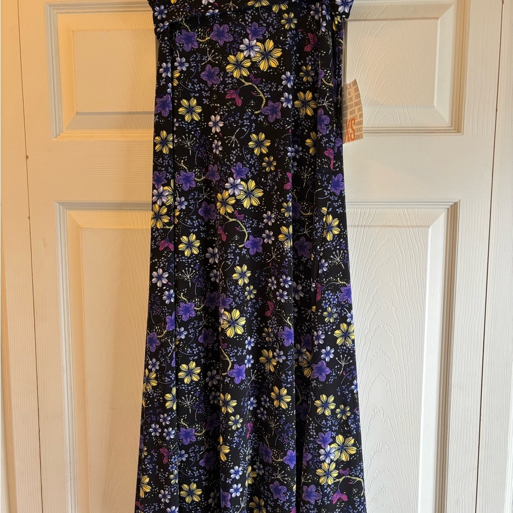 NWT LuLaRoe Floral Maxi Skirt